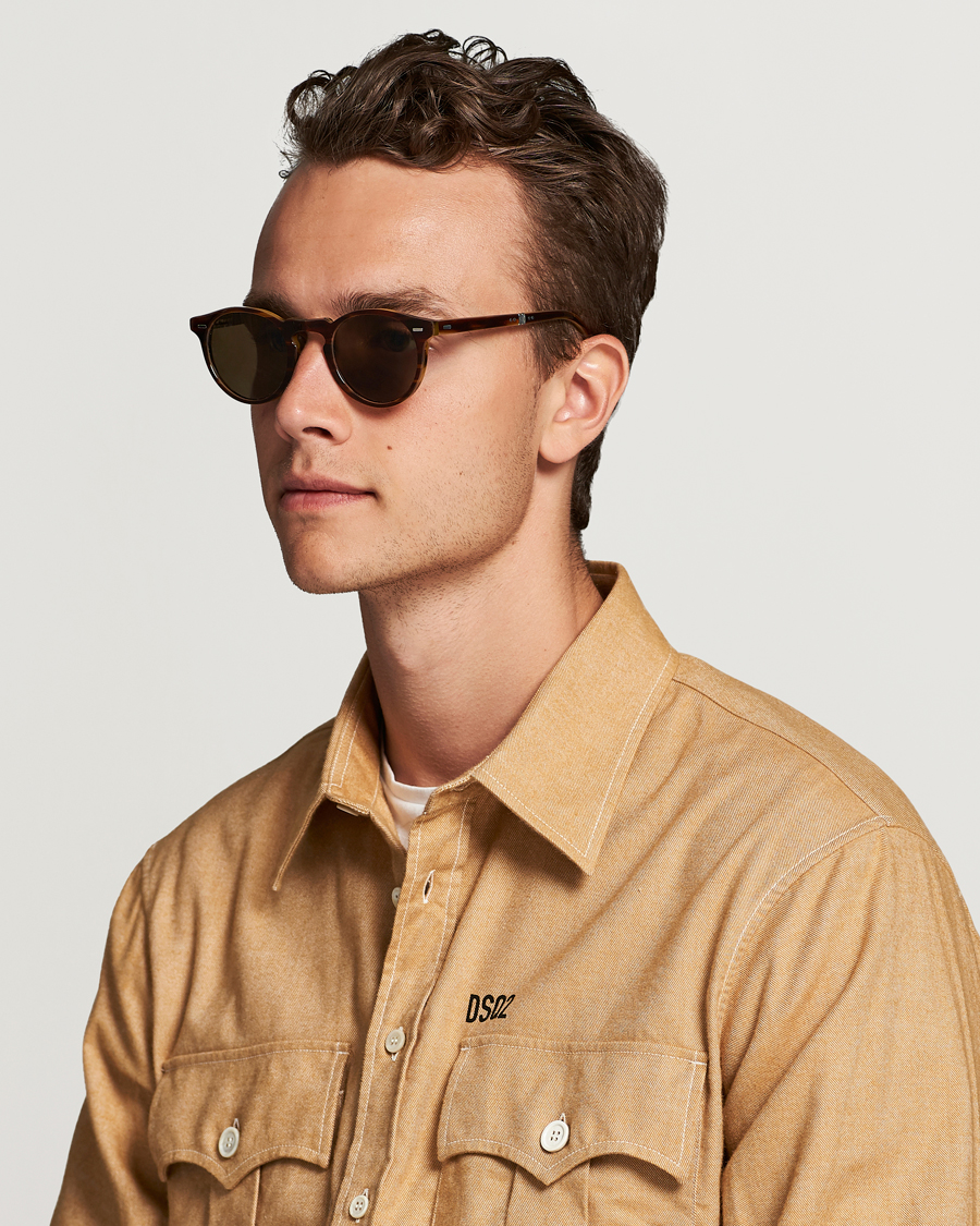 Herre | Tilbehør | Oliver Peoples | Gregory Peck 1962 Folding Sunglasses Dark Brown