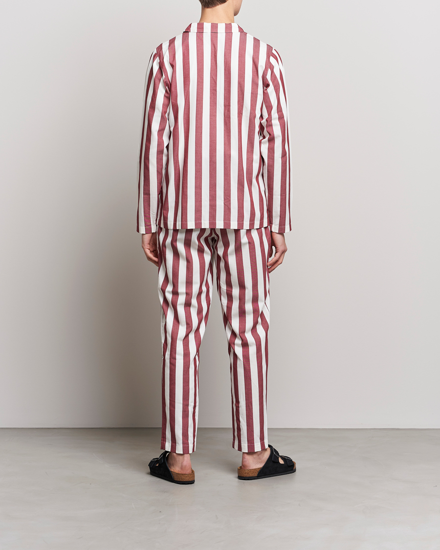 Herre | Pyjamas & Morgenkåber | Nufferton | Uno Striped Pyjama Set Red/White