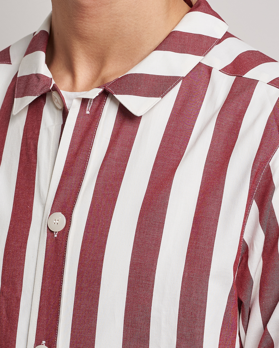 Herre | Pyjamas & Morgenkåber | Nufferton | Uno Striped Pyjama Set Red/White