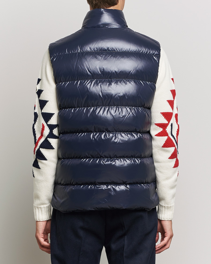 Herre | Veste | Moncler | Tibb Down Vest Navy