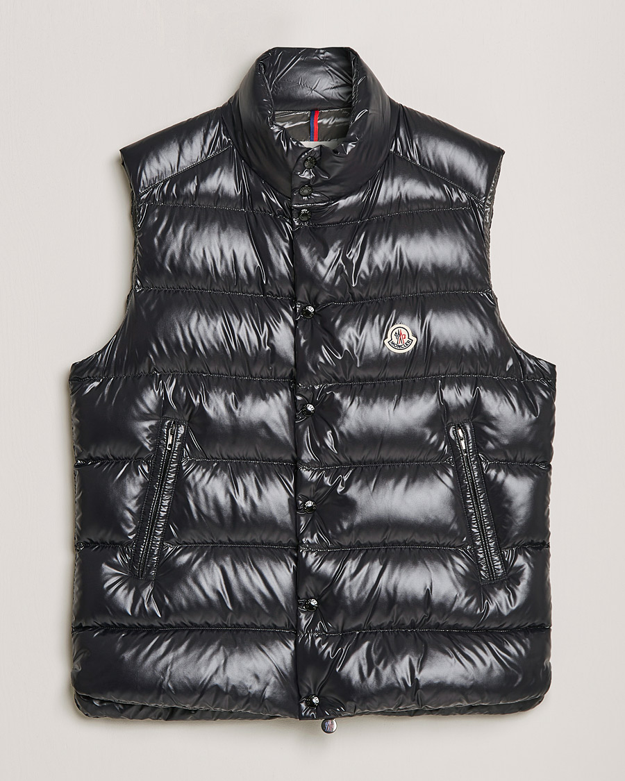 Herre | Veste | Moncler | Tibb Down Vest Black