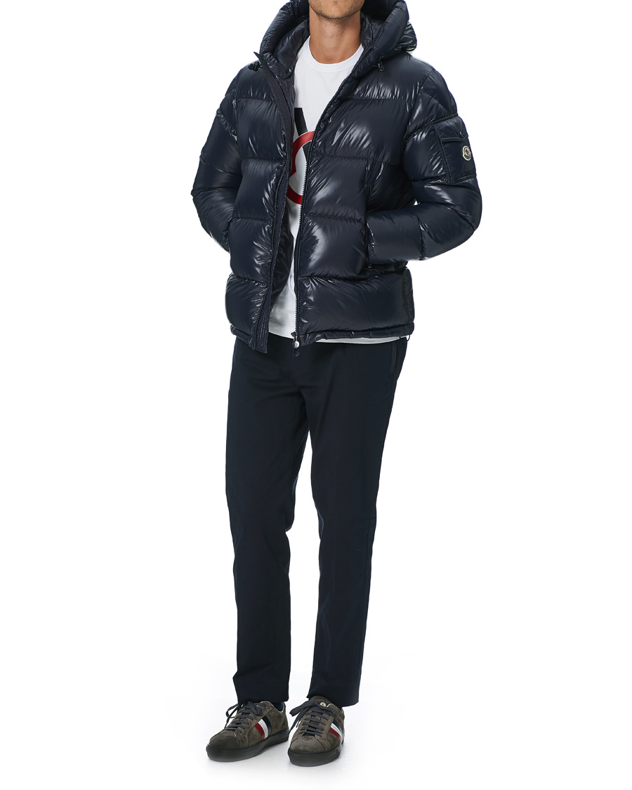 Herre | Jakker | Moncler | Ecrins Gloss Down Jacket Navy