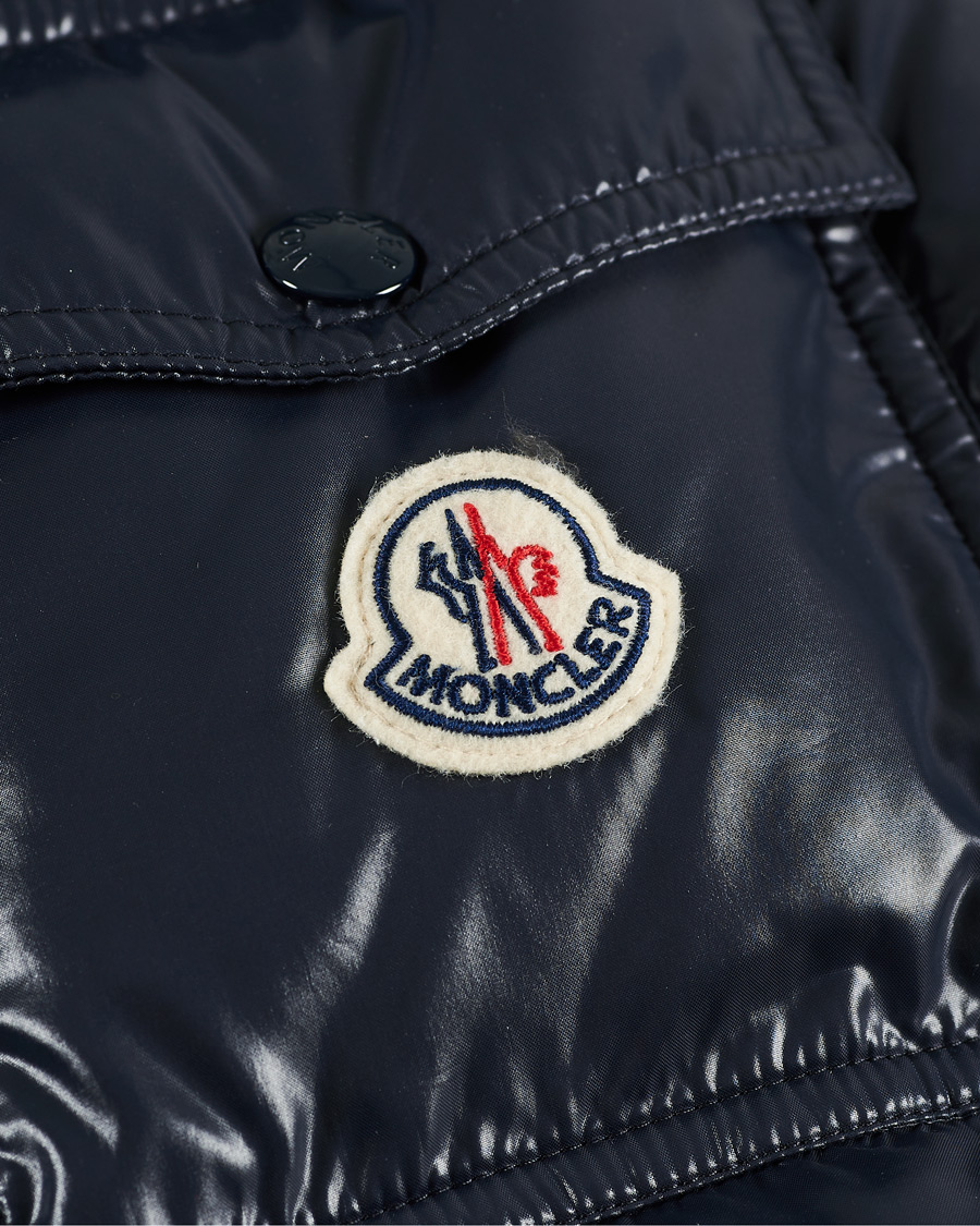 Herre | Jakker | Moncler | Ecrins Gloss Down Jacket Navy