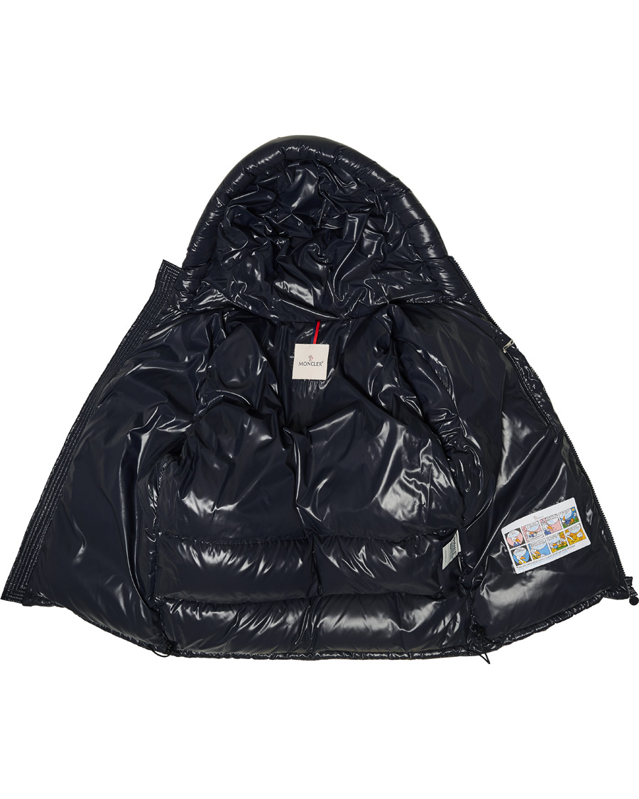 Herre | Jakker | Moncler | Ecrins Gloss Down Jacket Navy