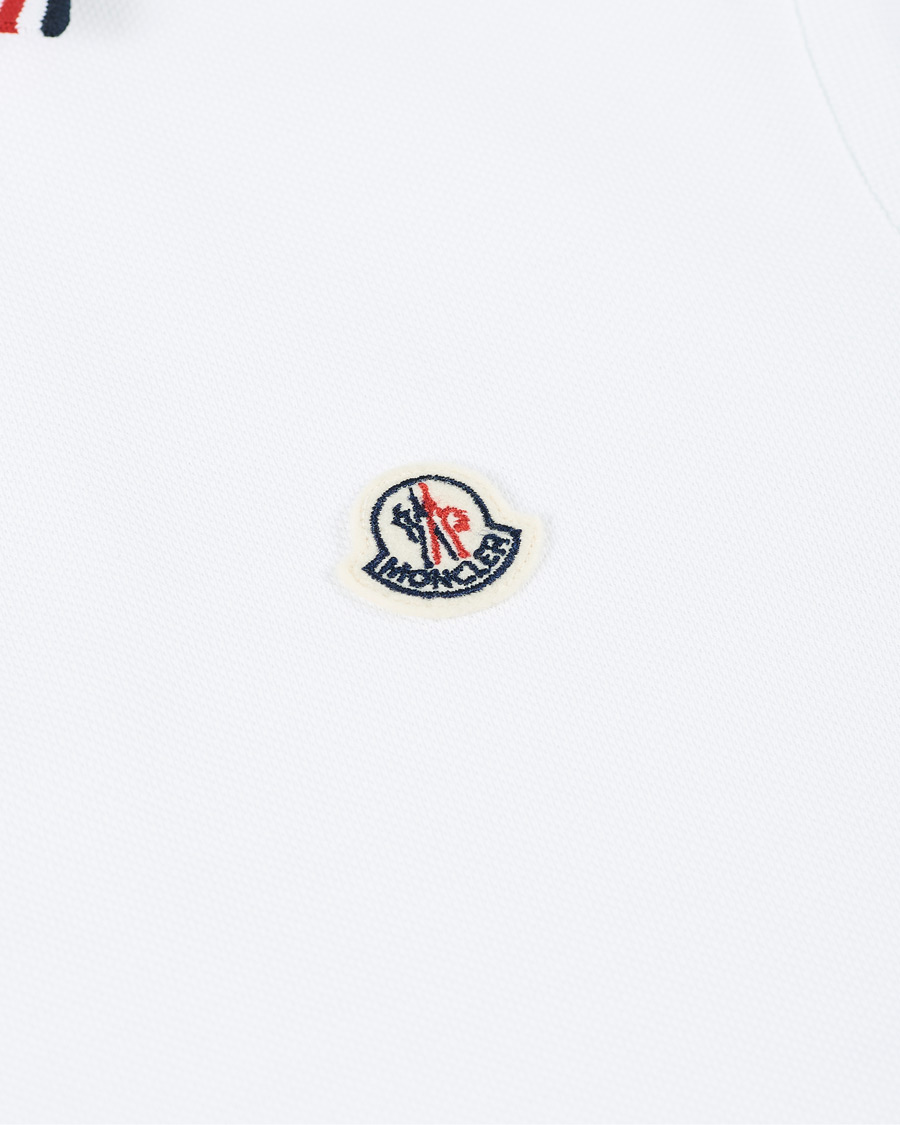 Herre | Polotrøjer | Moncler | Logo Tipped Polo White