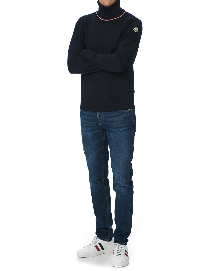 Herre | Trøjer | Moncler | Wool Turtleneck Navy