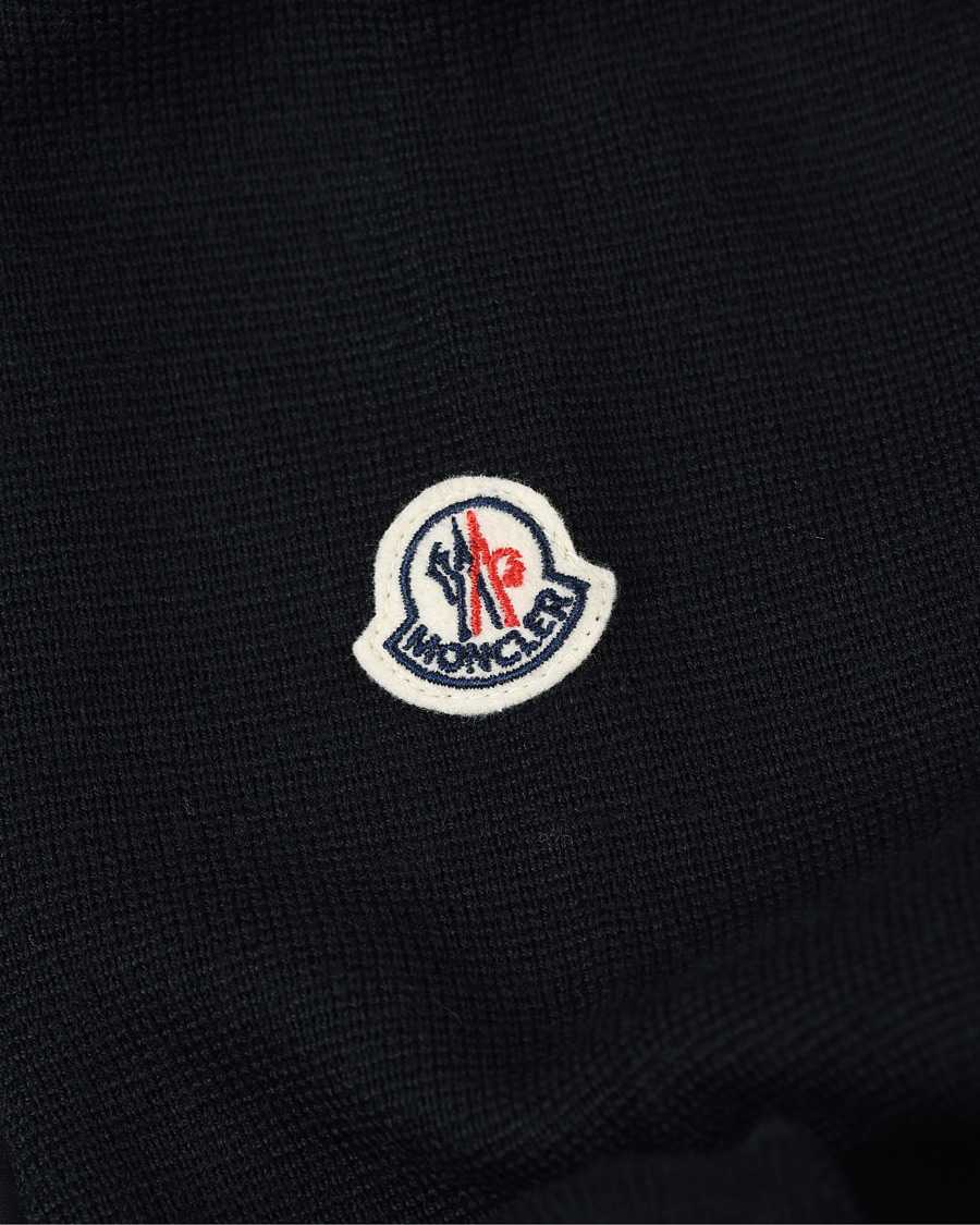 Herre | Trøjer | Moncler | Hybrid Zip Sweater Navy