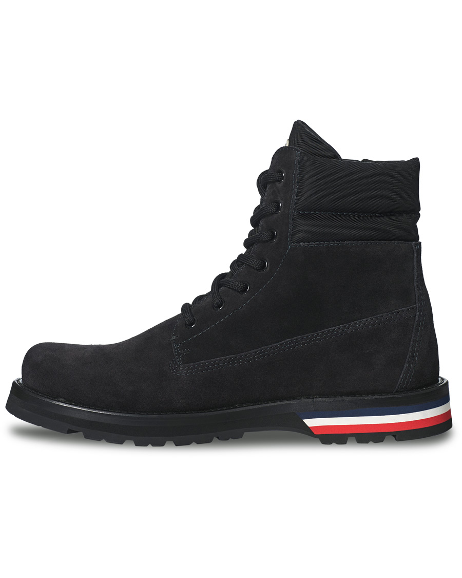 Herre | Moncler Vancouver Ankle Boots Black Suede | Moncler | Vancouver Ankle Boots Black Suede