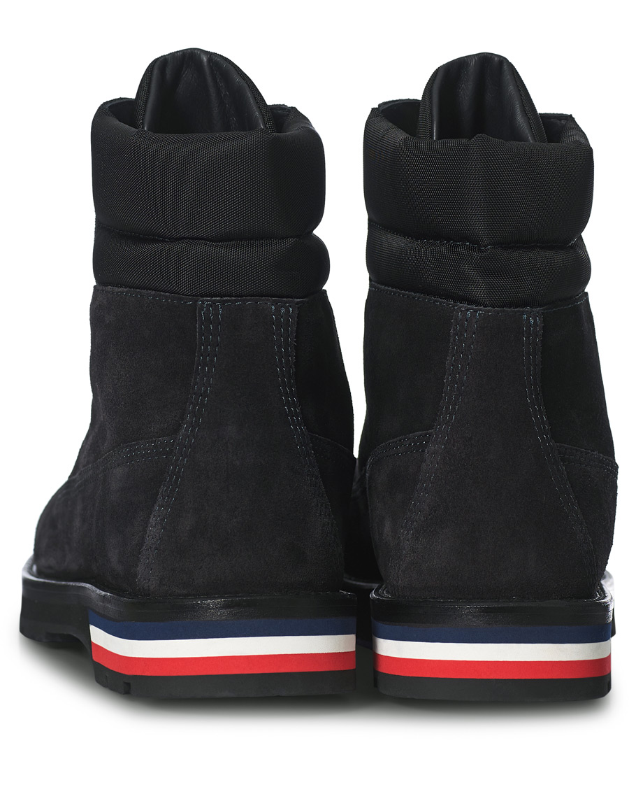 Herre | Moncler Vancouver Ankle Boots Black Suede | Moncler | Vancouver Ankle Boots Black Suede
