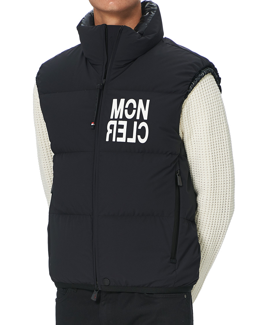Herre | Jakker | Moncler Grenoble | Nantaux Tech Down Gilet Black