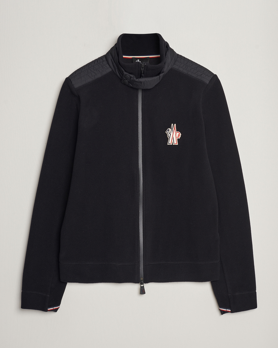 Herre | Moncler | Moncler Grenoble | Zip Cardigan Black