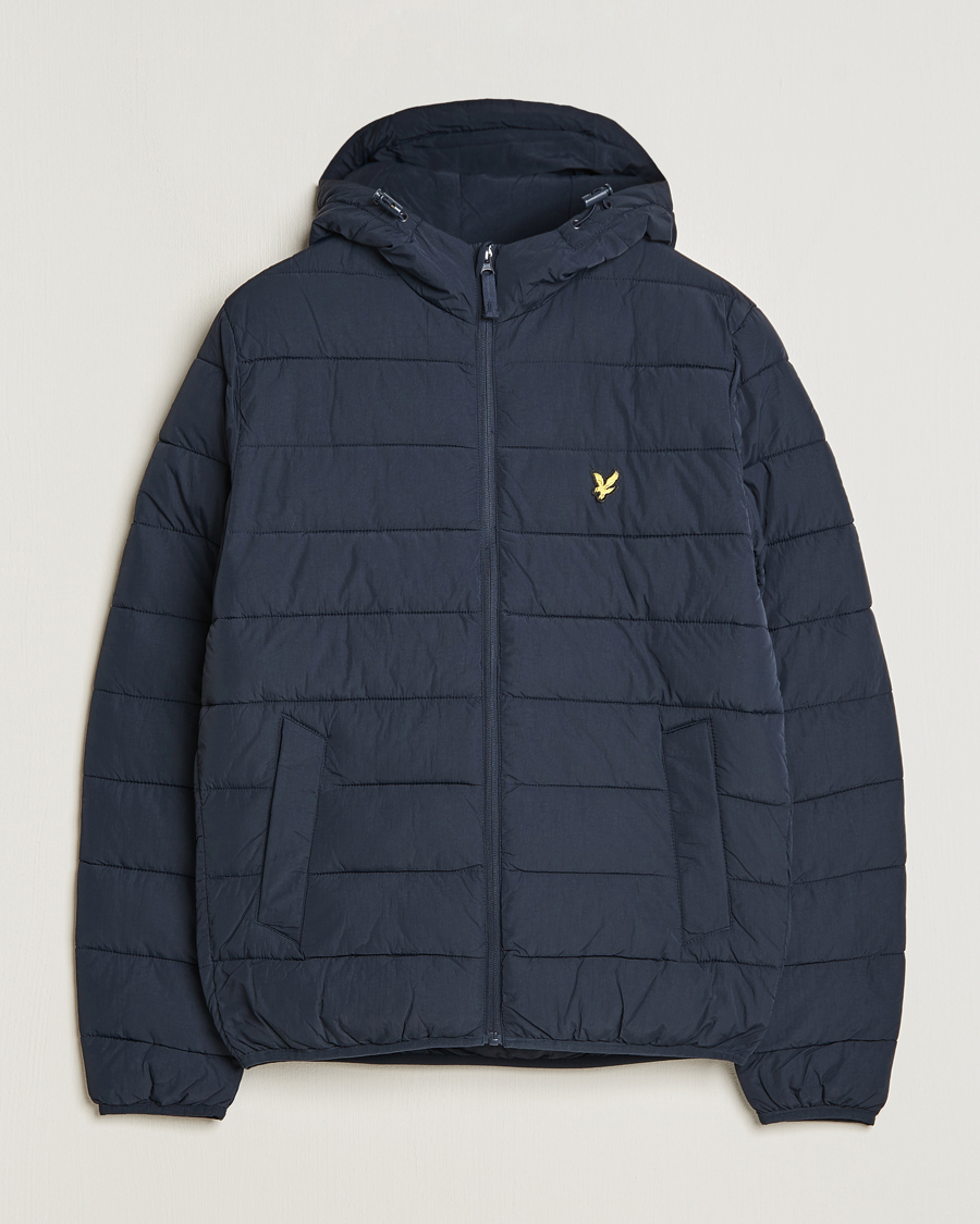 Herre | Jakker | Lyle & Scott | Lightweight Puffer Jacket Dark Navy