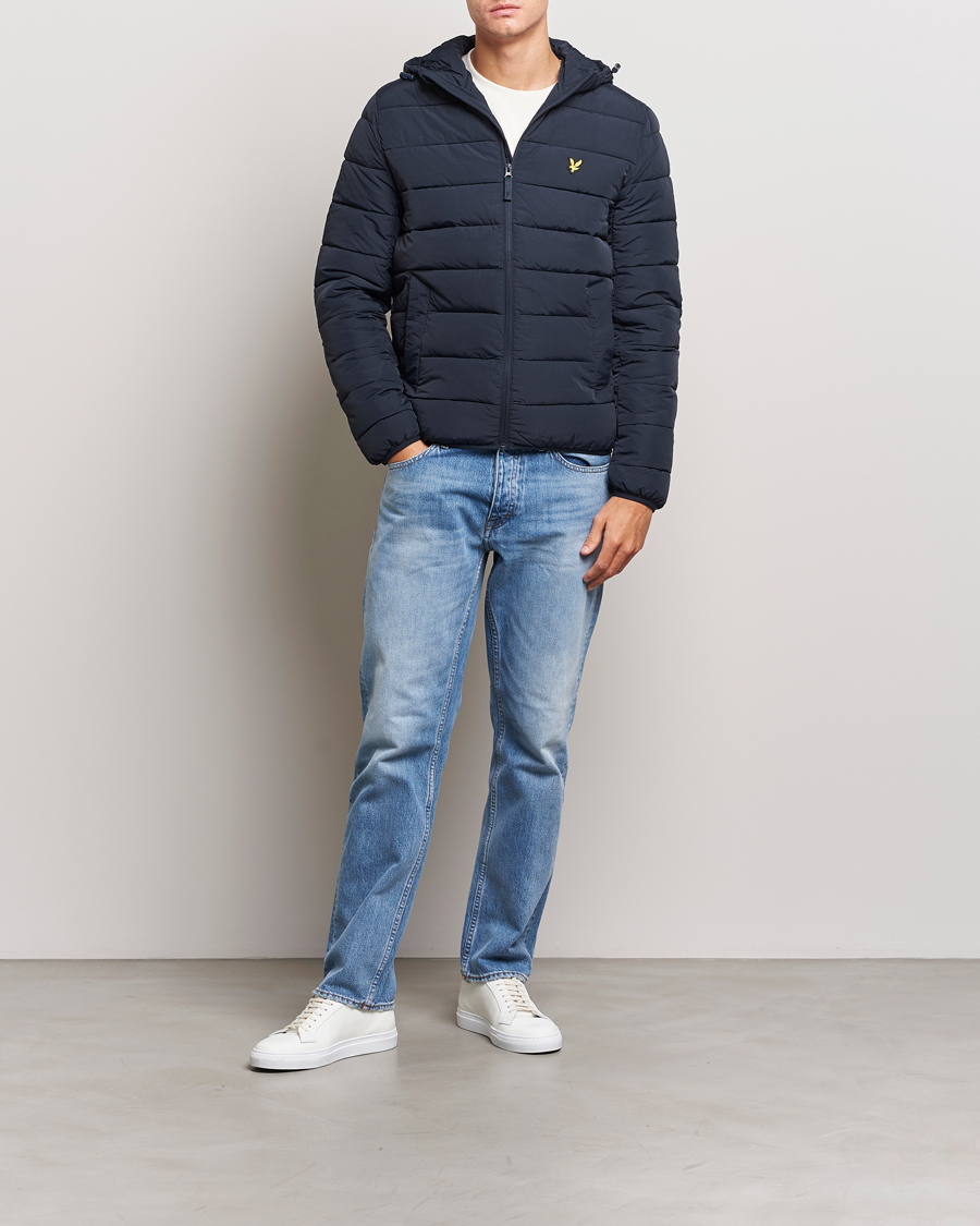 Herre | Jakker | Lyle & Scott | Lightweight Puffer Jacket Dark Navy