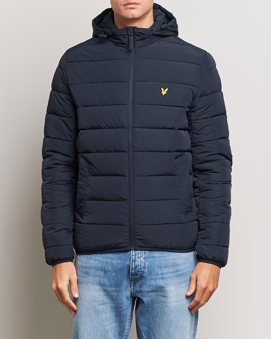 Herre | Jakker | Lyle & Scott | Lightweight Puffer Jacket Dark Navy