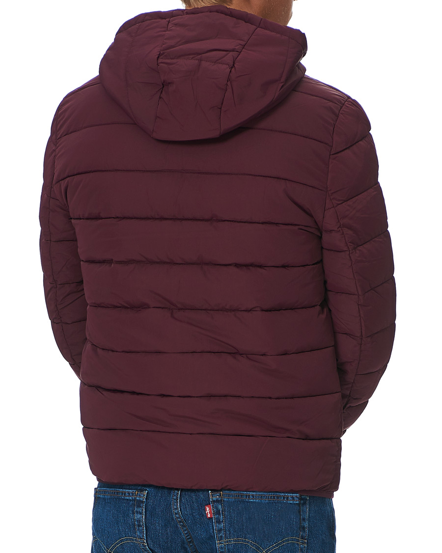 Herre | Jakker | Lyle & Scott | Lightweight Puffer Jacket Burgundy