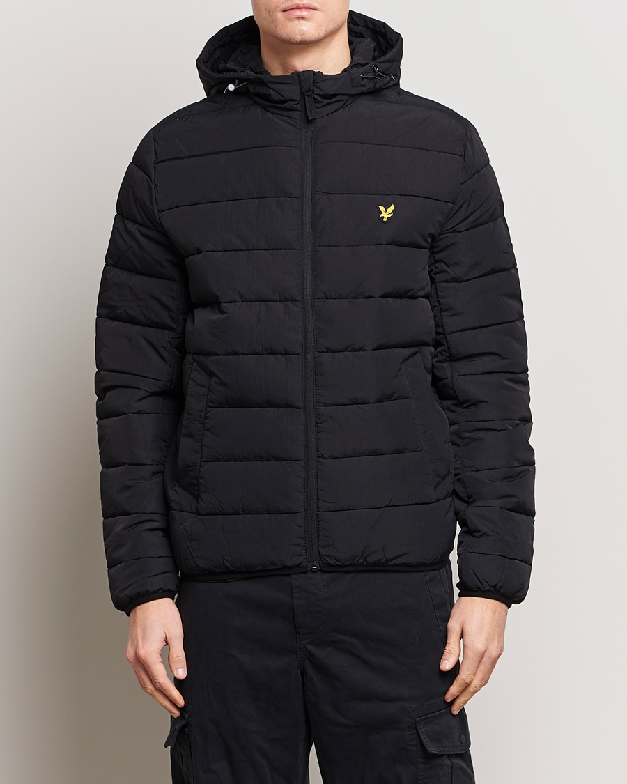 Herre | Lyle & Scott | Lyle & Scott | Lightweight Puffer Jacket Jet Black