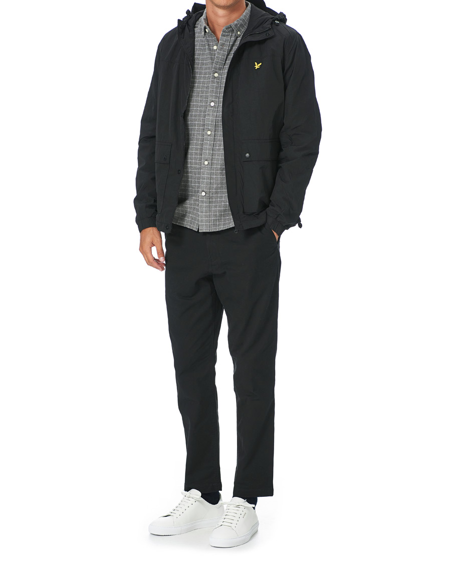 Herre | Jakker | Lyle & Scott | Hooded Pocket Jacket Black