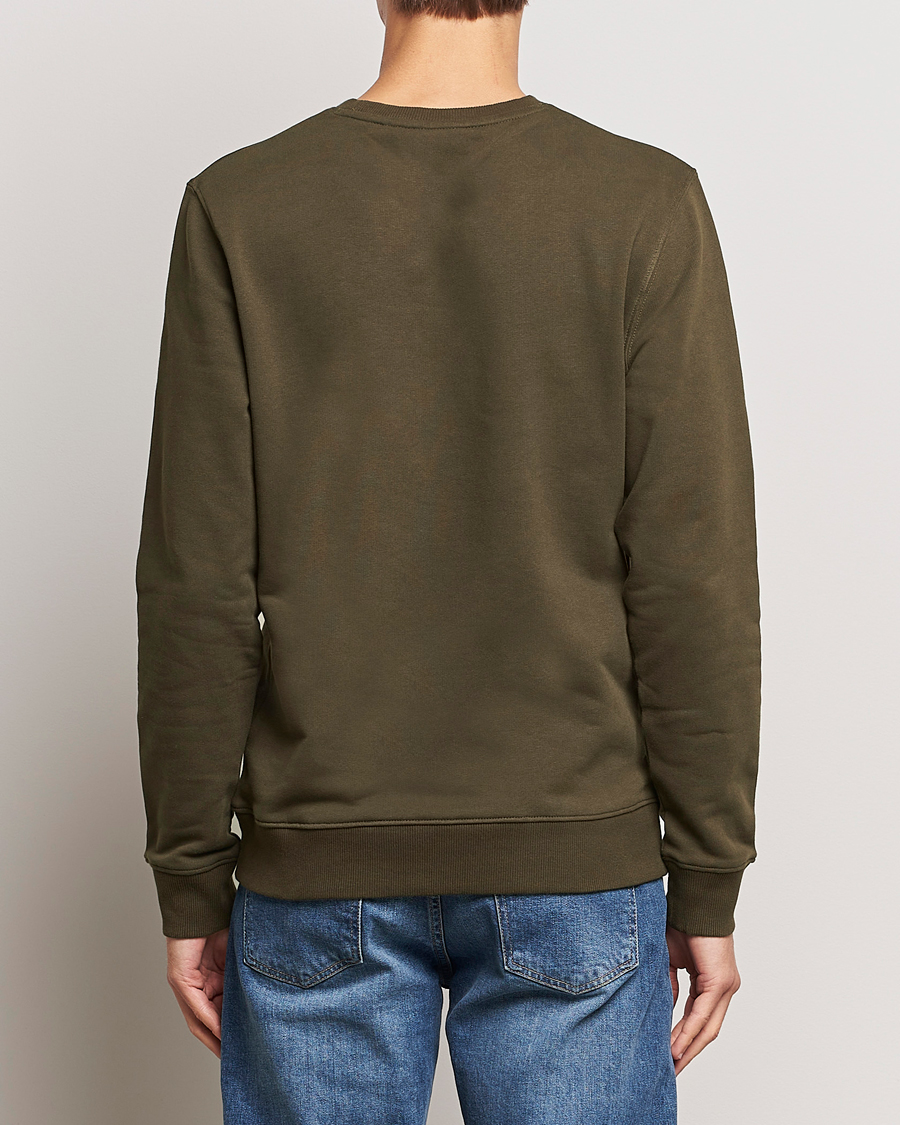 Herre | Trøjer | Lyle & Scott | Organic Cotton Crew Neck Olive