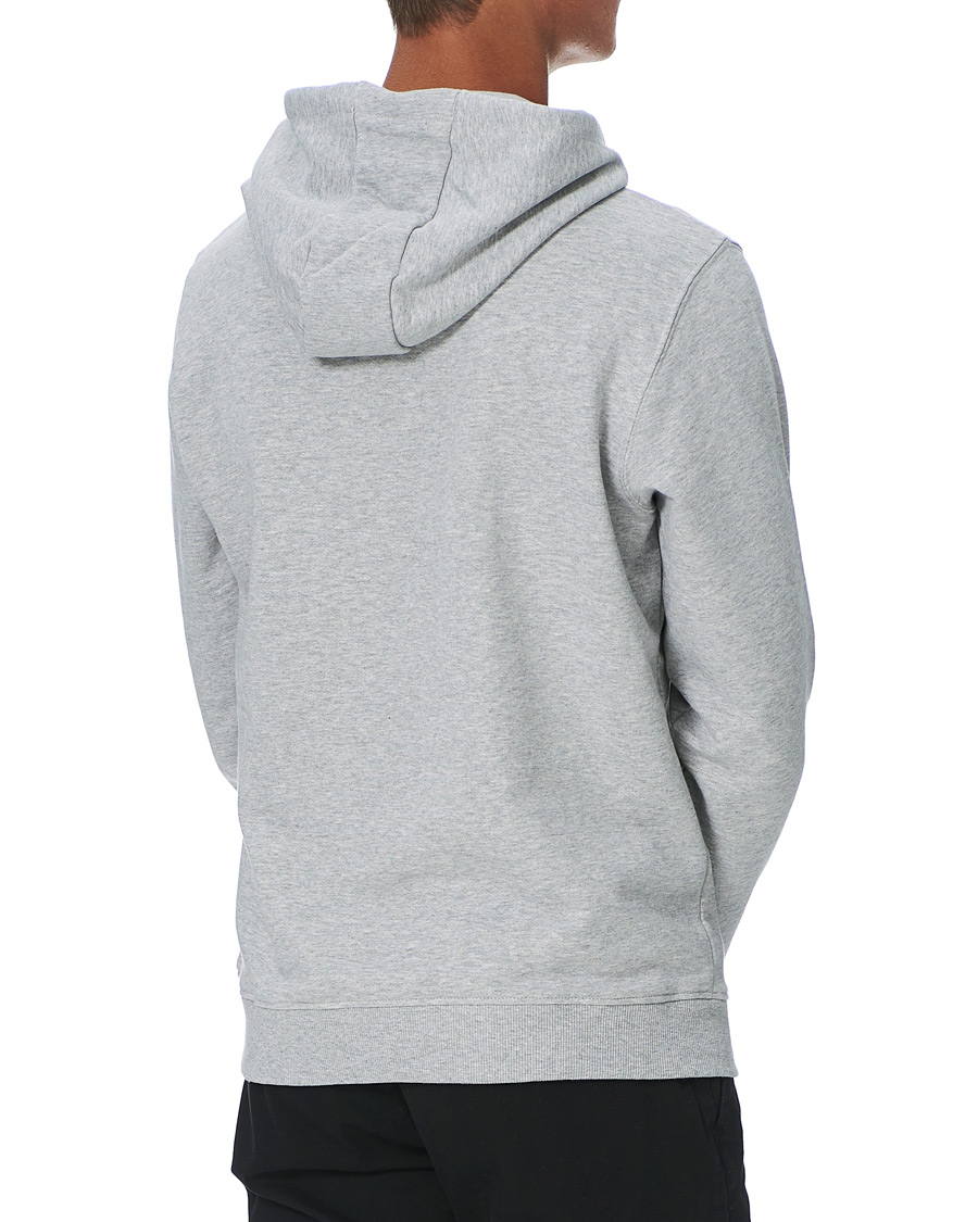 Herre | Trøjer | Lyle & Scott | Organic Cotton Pullover Hoodie Light Grey Melange