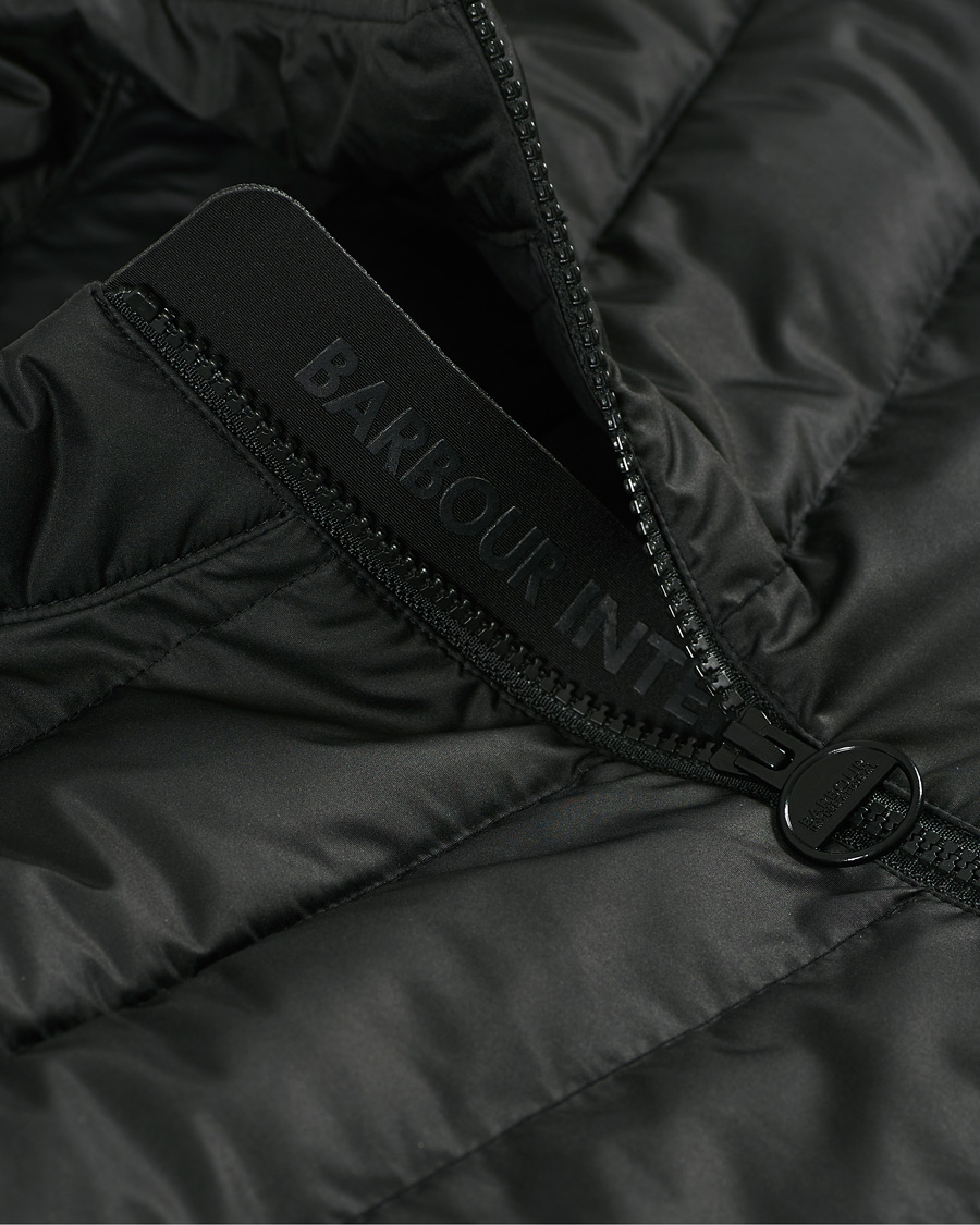 Herre | Jakker | Barbour International | Winter Chain Baffle Quilt Jacket Black