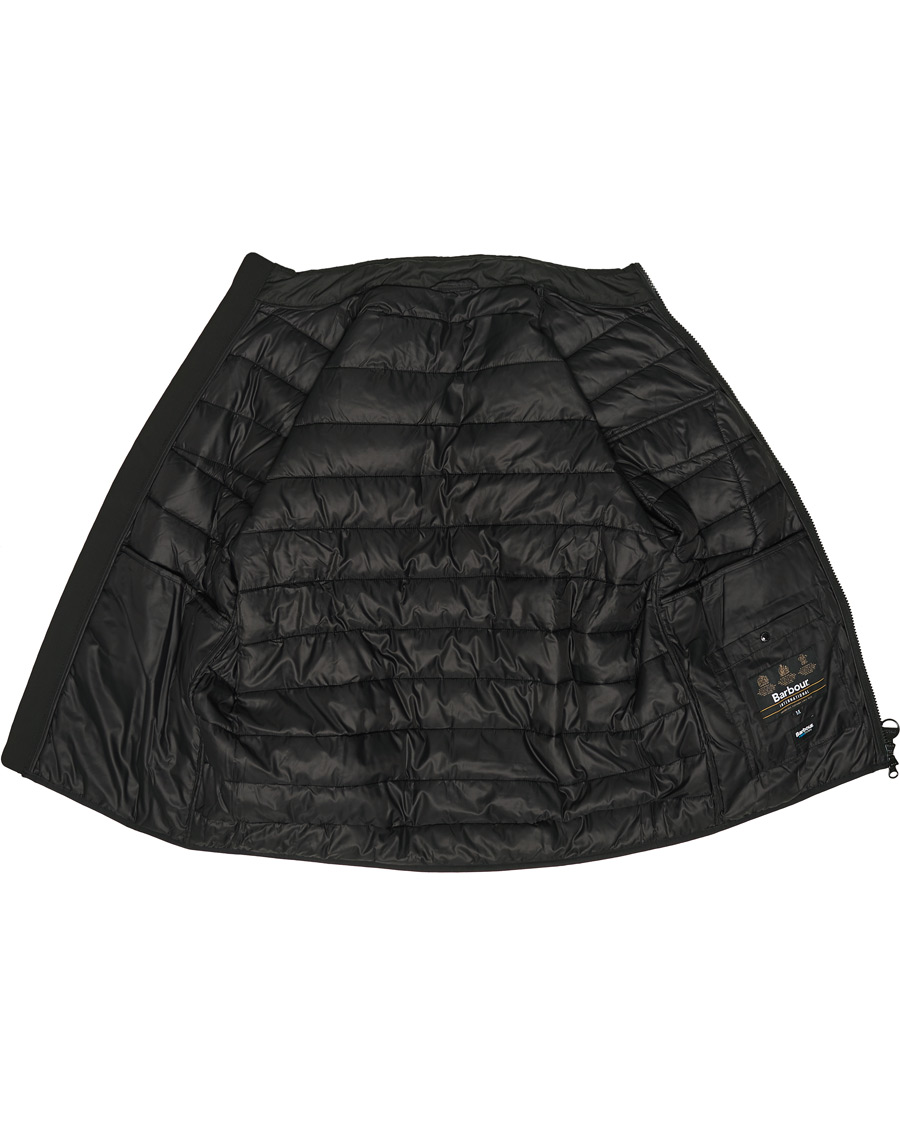 Herre | Jakker | Barbour International | Winter Chain Baffle Quilt Jacket Black