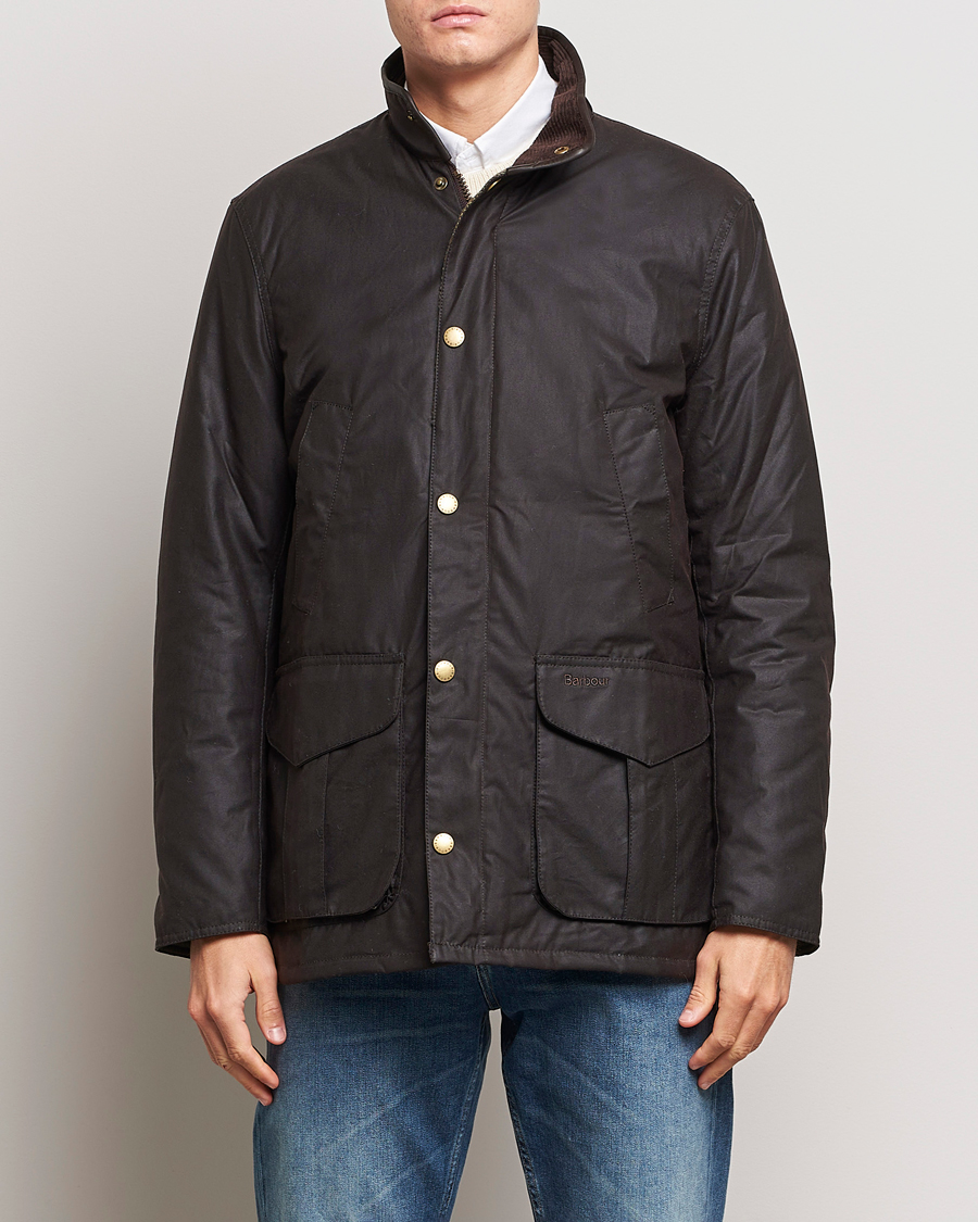 Herre | Klassiske jakker | Barbour Lifestyle | Hereford Wax Jacket Rustic