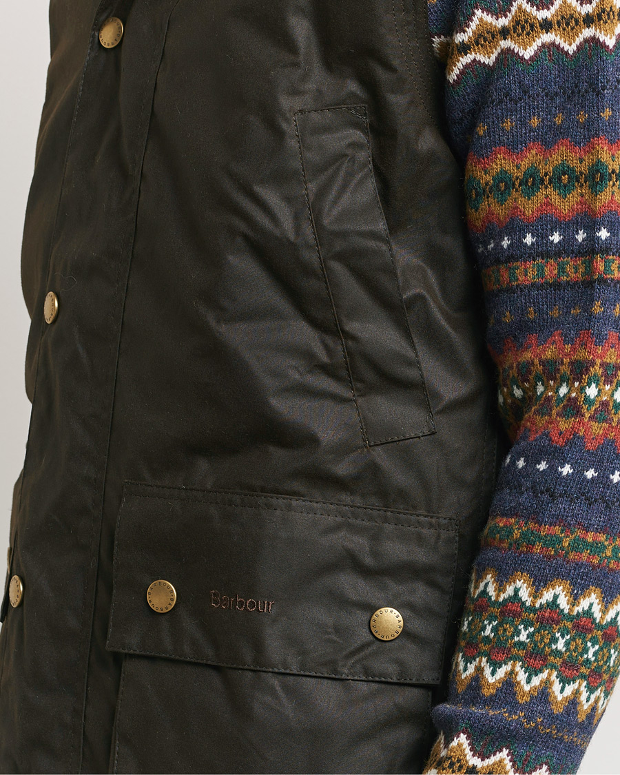Herre | Jakker | Barbour Lifestyle | Westmorlan Wax Gilet Olive