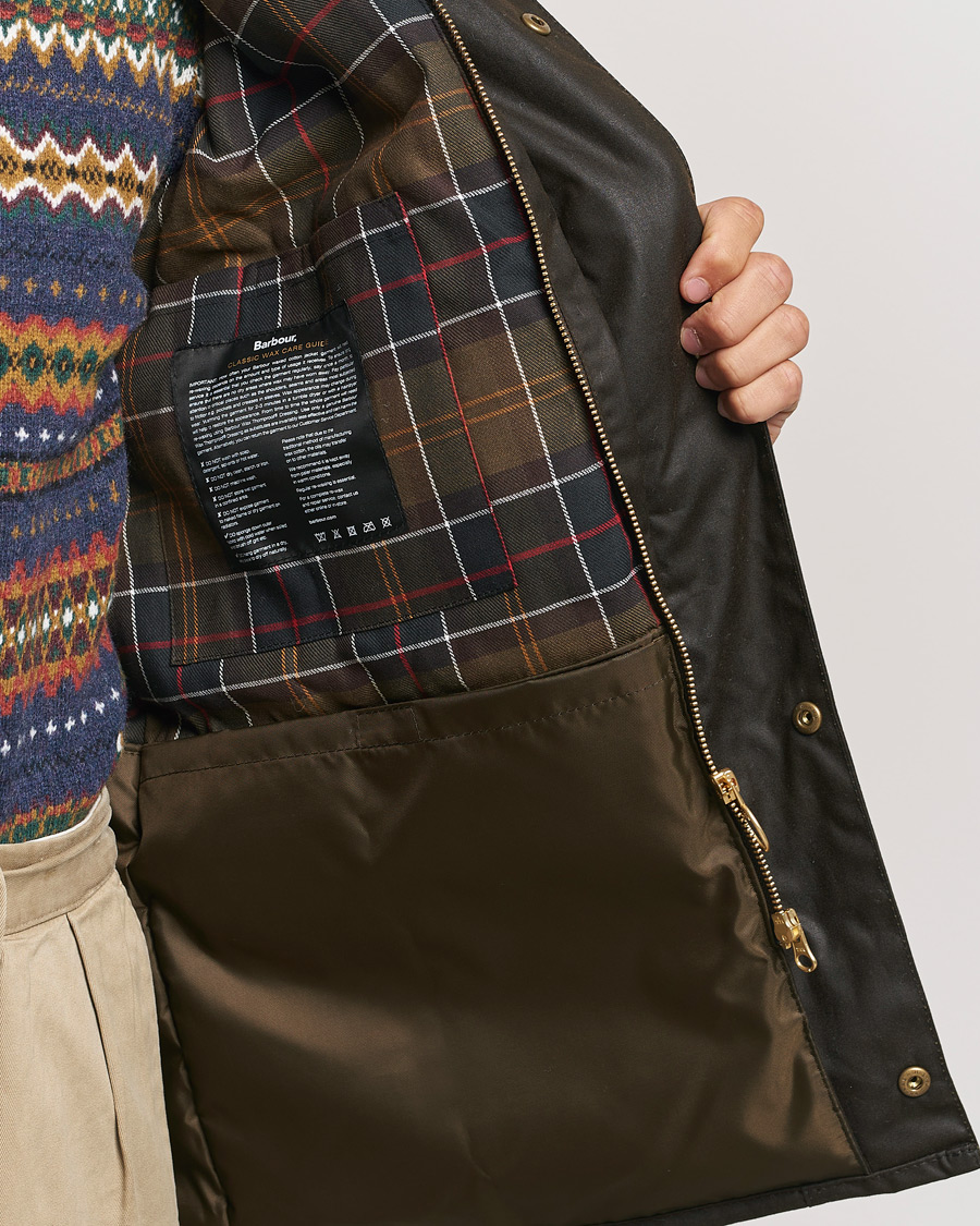 Herre | Jakker | Barbour Lifestyle | Westmorlan Wax Gilet Olive