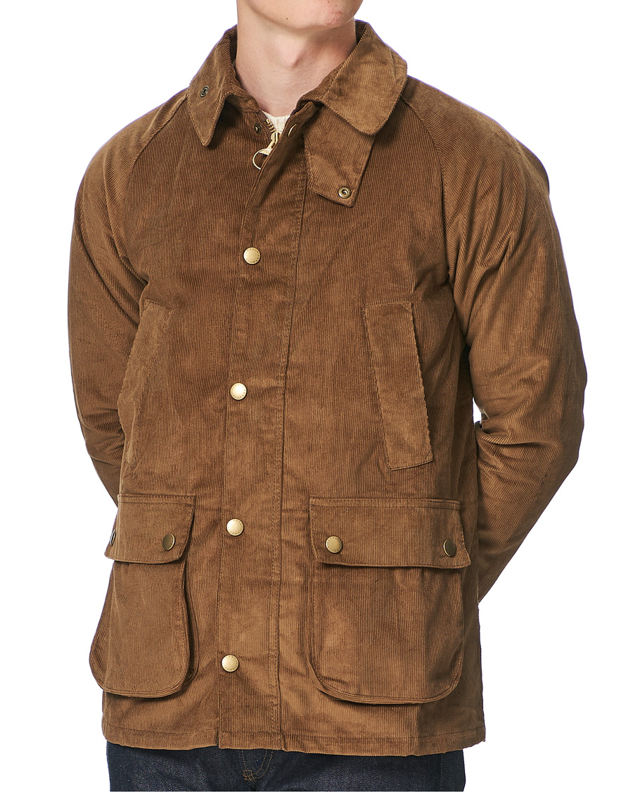 Herre | Jakker | Barbour White Label | Bedale Slim Corduroy Jacket Beige