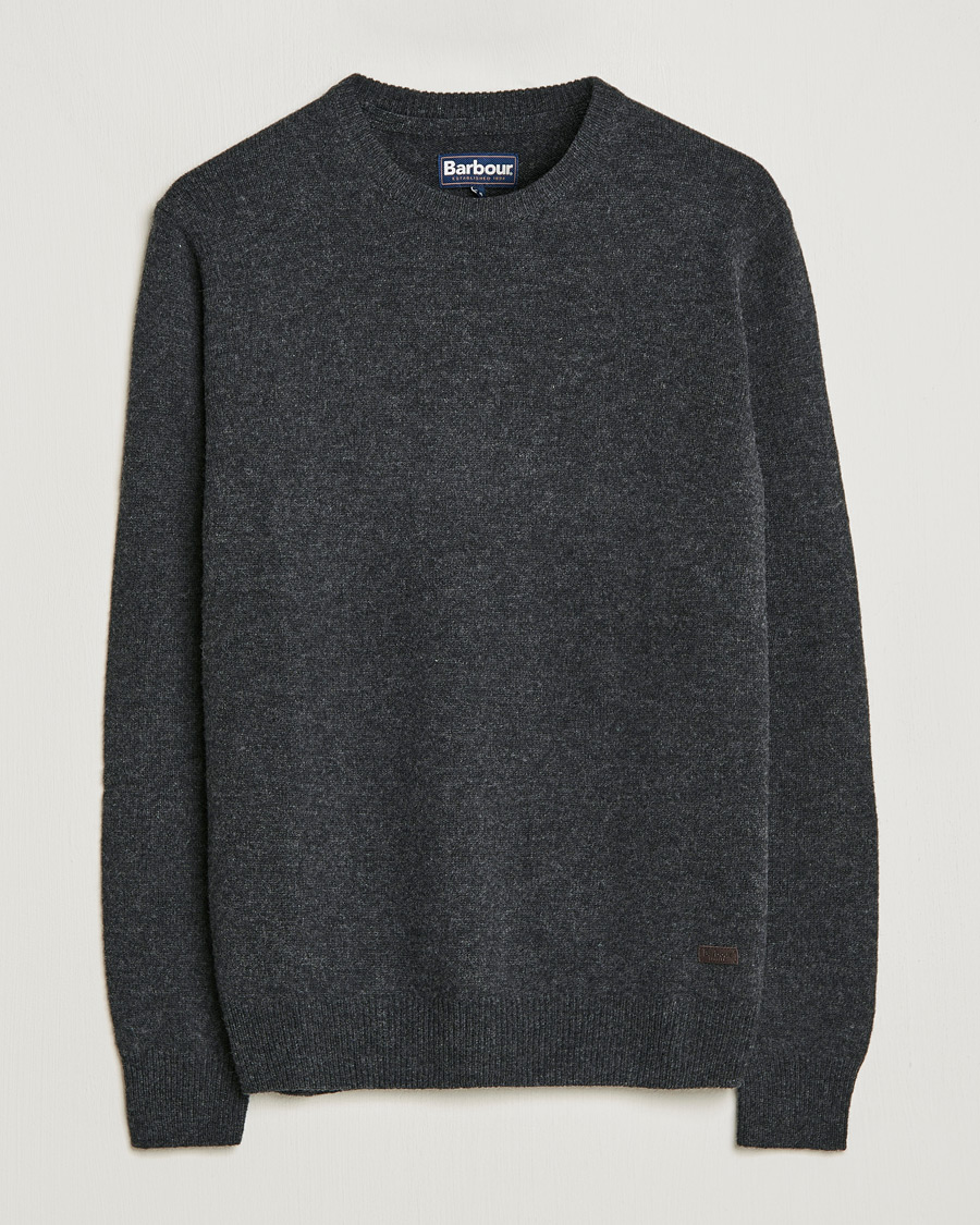 Herre | | Barbour Lifestyle | Patch Crew Charcoal