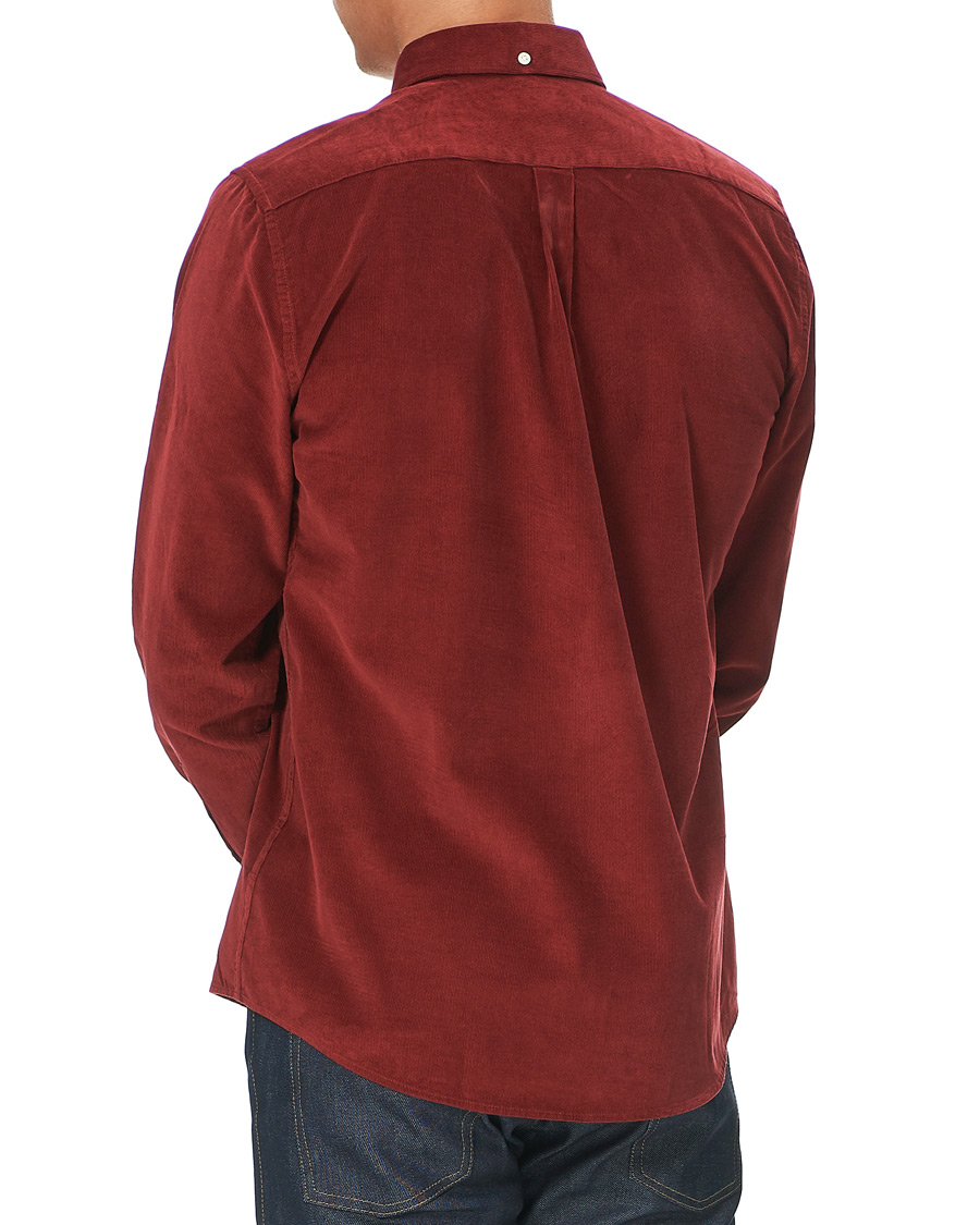 Herre | Skjorter | Barbour Lifestyle | Ramsey Corduroy Shirt Rust