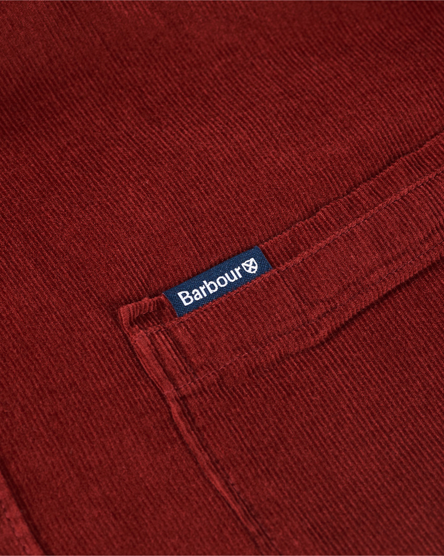 Herre | Skjorter | Barbour Lifestyle | Ramsey Corduroy Shirt Rust