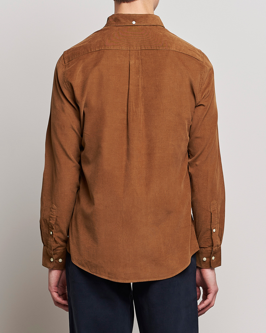 Herre | Skjorter | Barbour Lifestyle | Ramsey Corduroy Shirt Sandstone