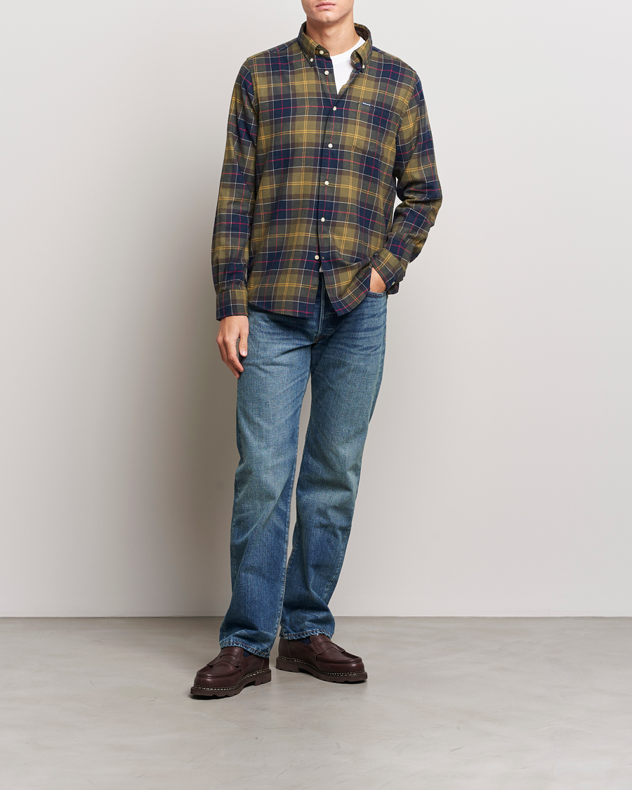 Herre | Skjorter | Barbour Lifestyle | Flannel Check Shirt Classic Tartan