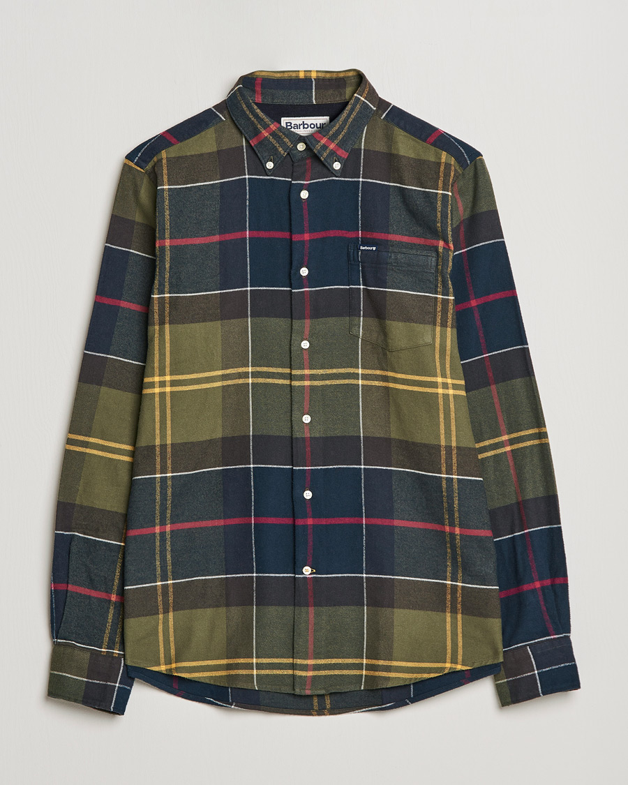 Herre | Flannelskjorter | Barbour Lifestyle | Ederton Flannel Check Shirt Classic Tartan