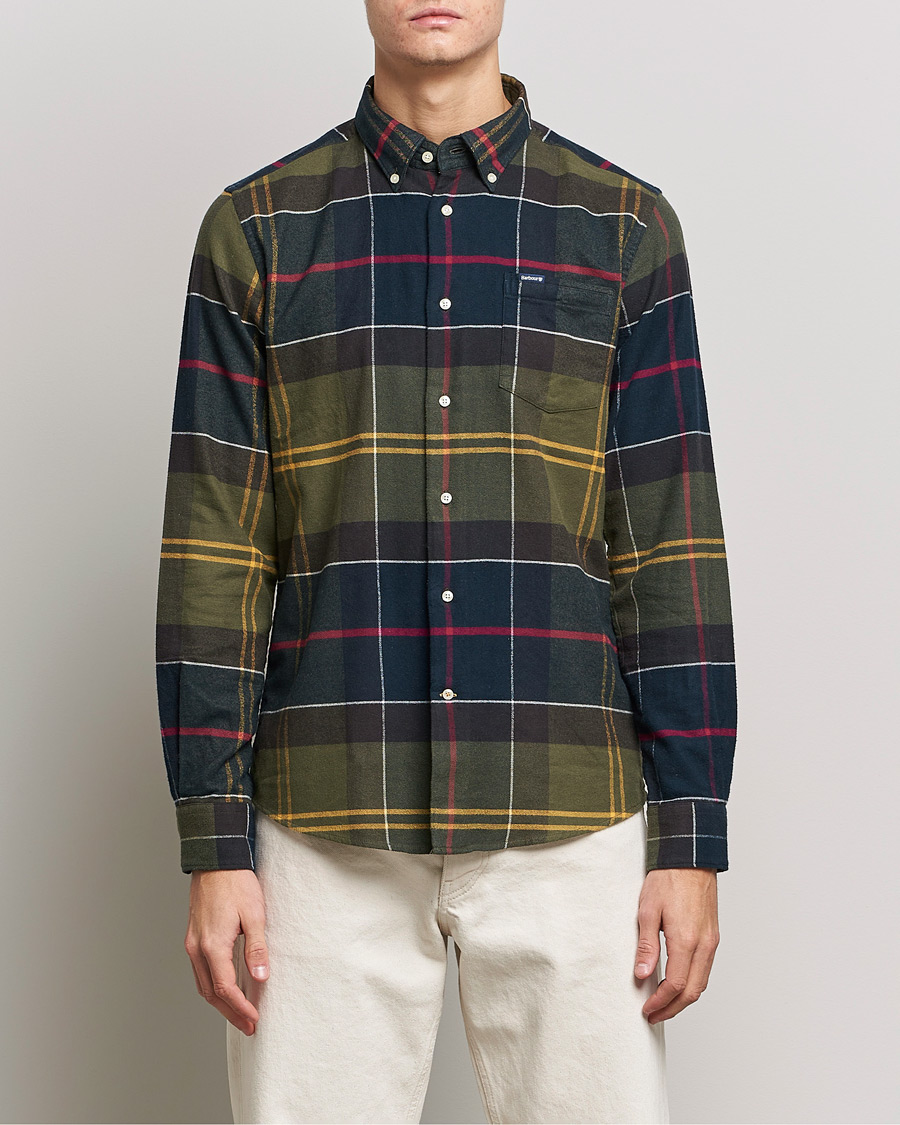 Herre | Flannelskjorter | Barbour Lifestyle | Edderton Flannel Check Shirt Classic Tartan