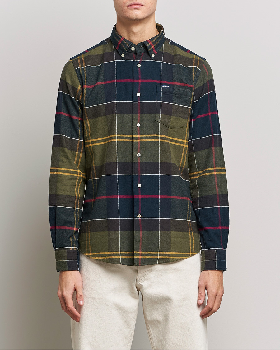 Herre | | Barbour Lifestyle | Edderton Flannel Check Shirt Classic Tartan