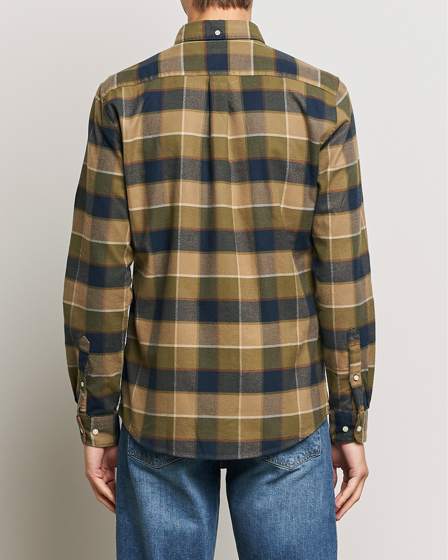Herre | Skjorter | Barbour Lifestyle | Country Check Flannel Shirt Stone