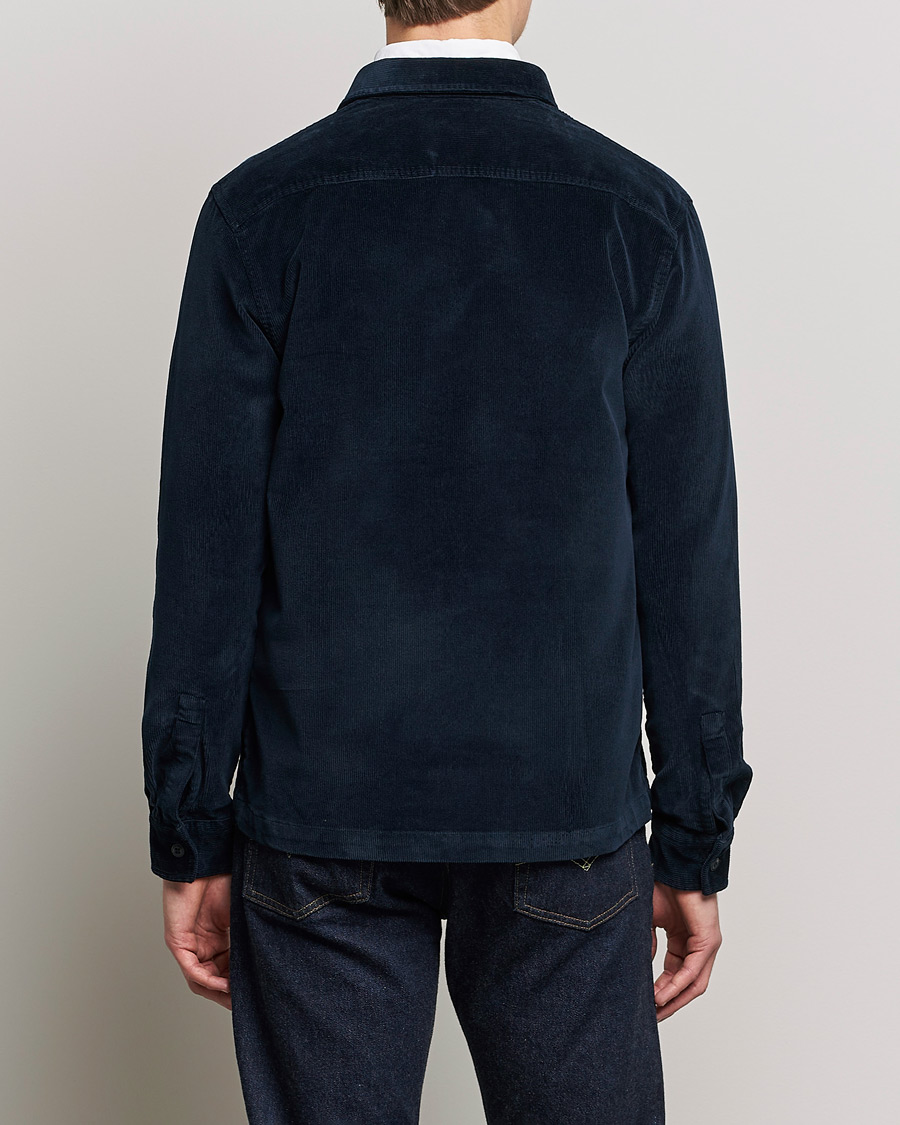 Herre | Skjorter | Barbour Lifestyle | Corduroy Overshirt Navy
