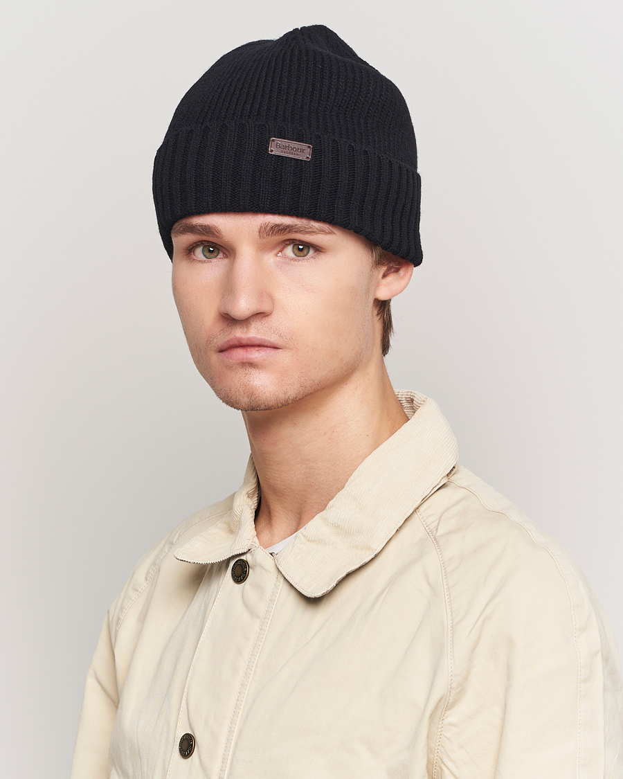 Herre |  | Barbour Lifestyle | Carlton Wool Beanie Black