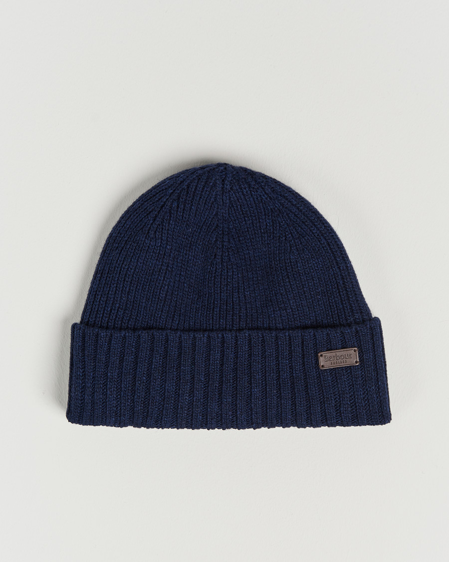 Herre | Barbour Lifestyle Carlton Wool Beanie Navy | Barbour Lifestyle | Carlton Wool Beanie Navy