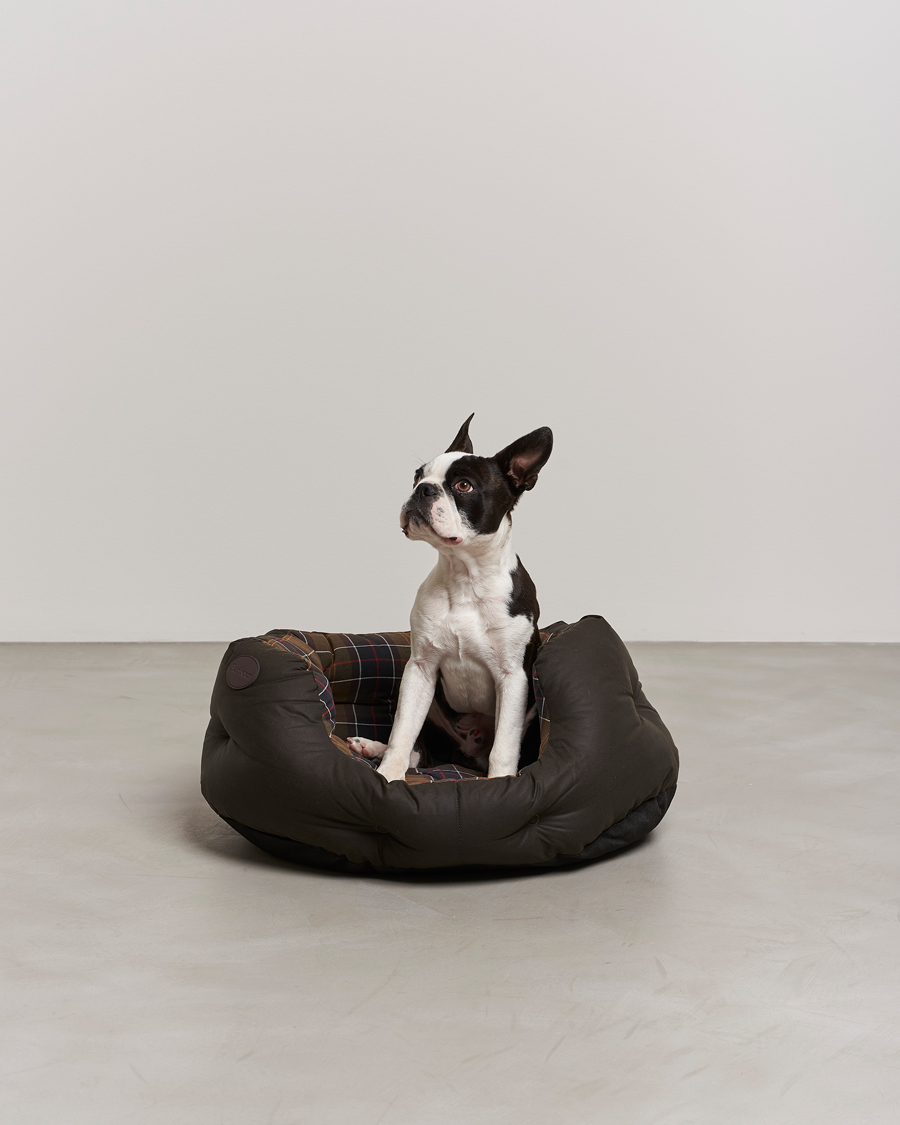 Herre | Gaver til særlige lejligheder | Barbour Lifestyle | Wax Cotton Dog Bed 24' Olive