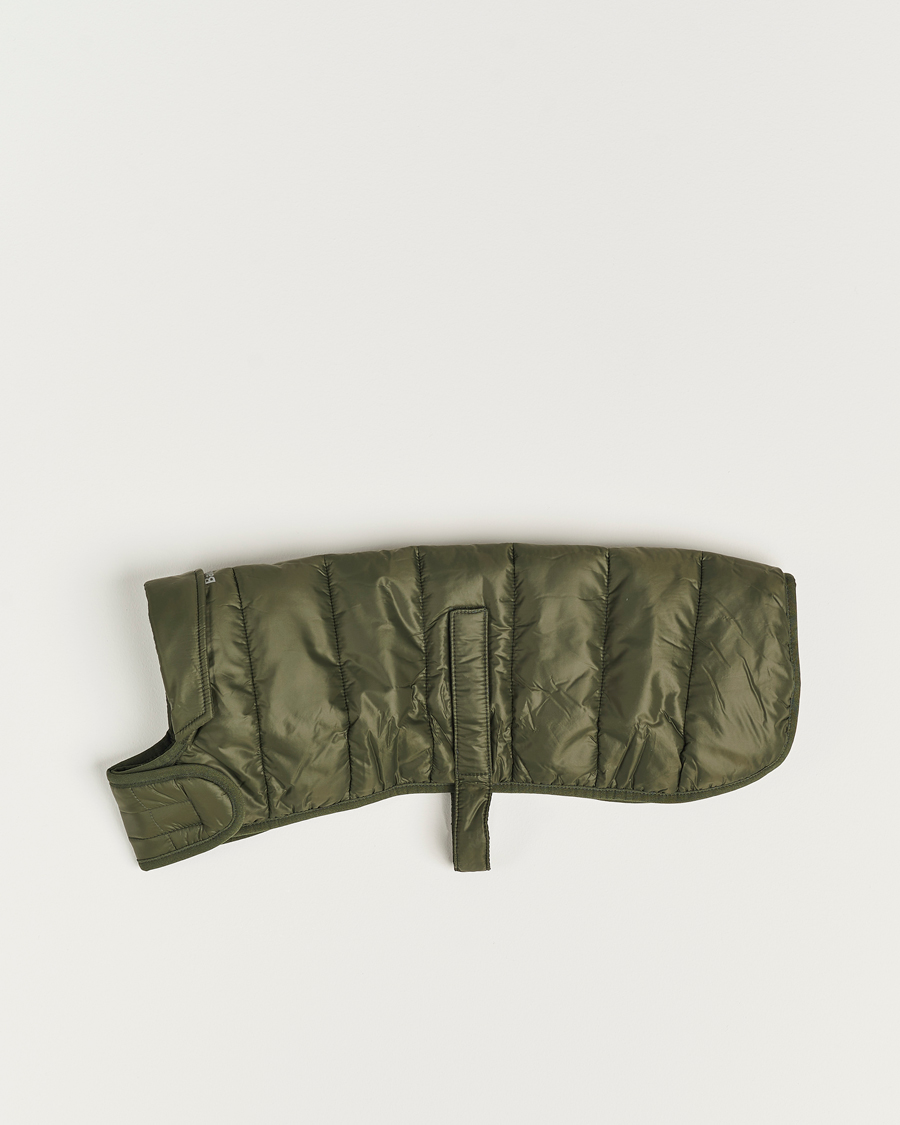 Herre | Barbour Lifestyle Baffle Quilt Dog Coat Olive | Barbour Lifestyle | Baffle Quilt Dog Coat Olive