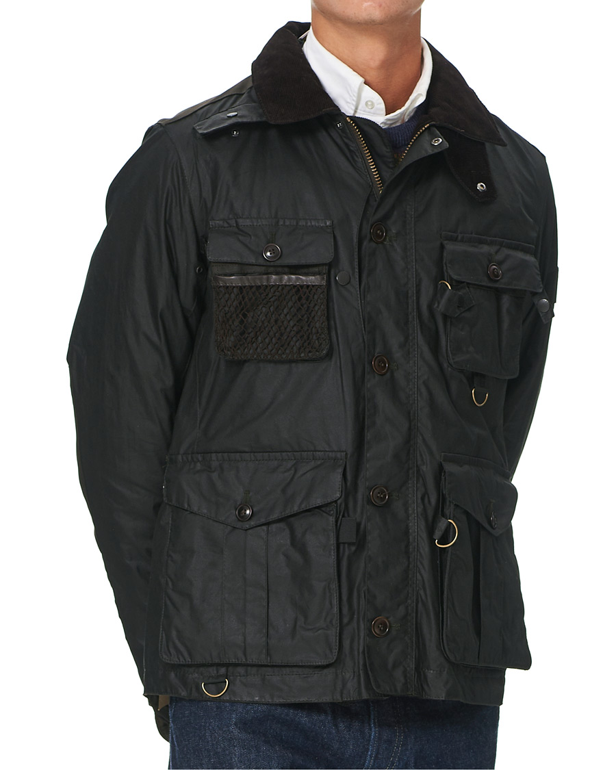 Herre | Jakker | Barbour Gold Standard | Supa Fisson Wax Jacket Sage