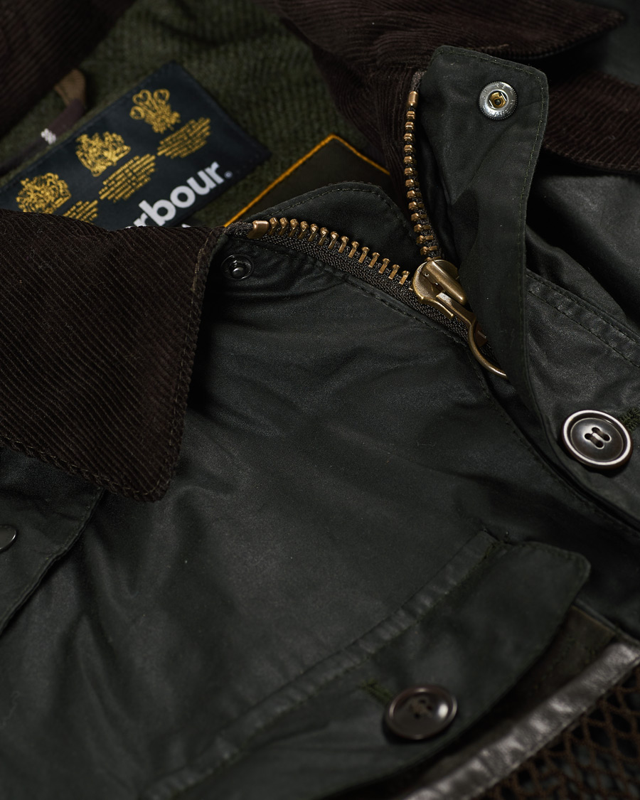 Herre | Jakker | Barbour Gold Standard | Supa Fisson Wax Jacket Sage
