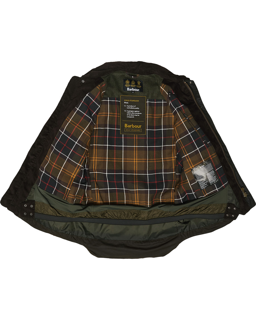 Herre | Jakker | Barbour Gold Standard | Supa Fisson Wax Jacket Sage