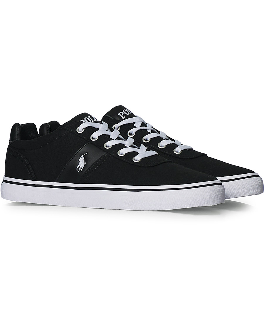 Herre | Polo Ralph Lauren Hanford Canvas Sneaker Black | Polo Ralph Lauren | Hanford Canvas Sneaker Black