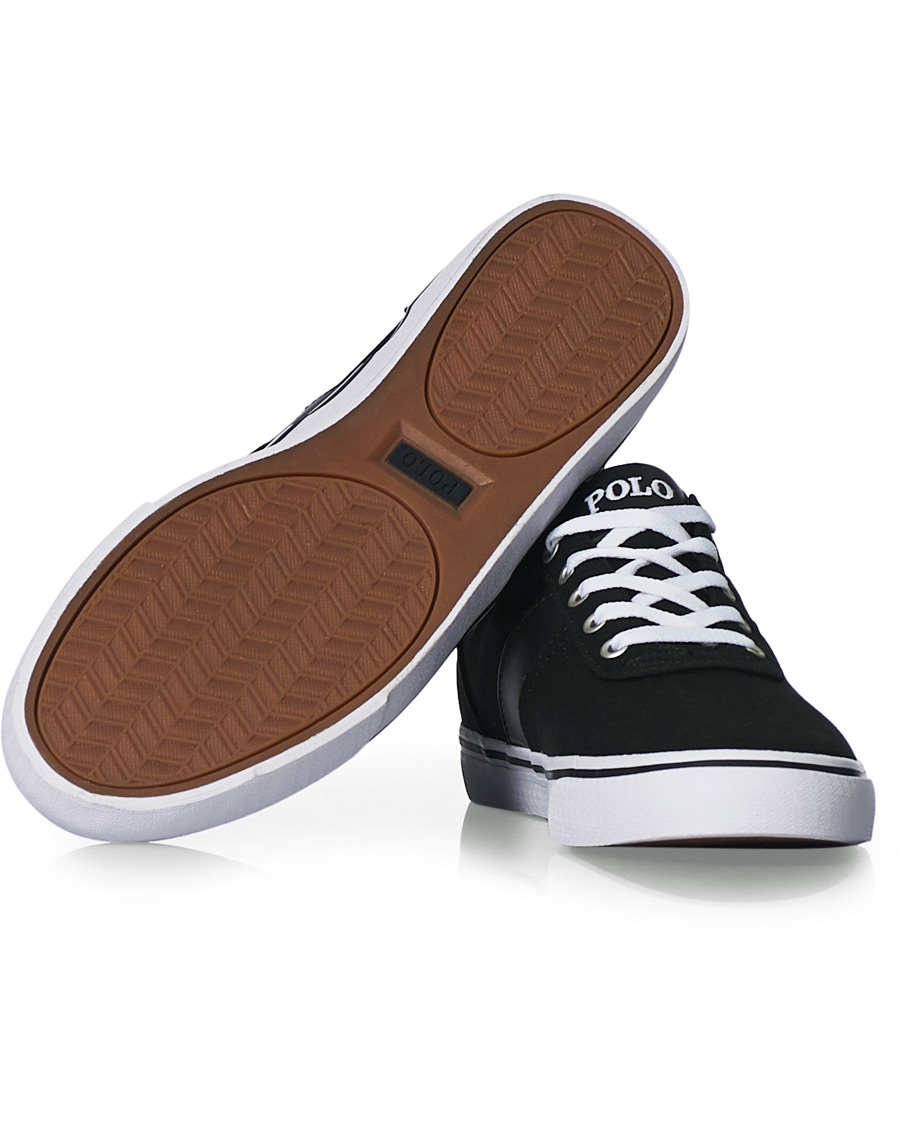 Herre | Polo Ralph Lauren Hanford Canvas Sneaker Black | Polo Ralph Lauren | Hanford Canvas Sneaker Black