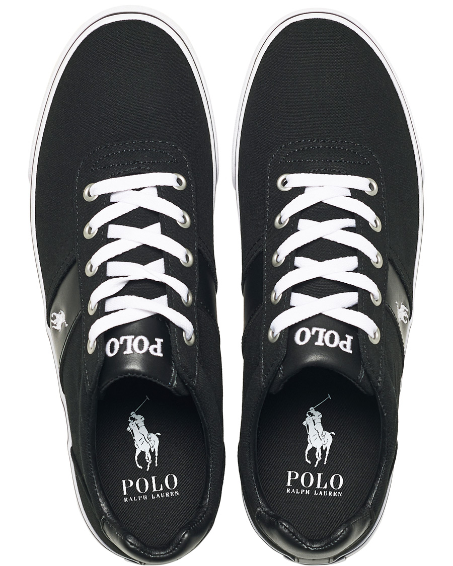 Herre | Polo Ralph Lauren Hanford Canvas Sneaker Black | Polo Ralph Lauren | Hanford Canvas Sneaker Black
