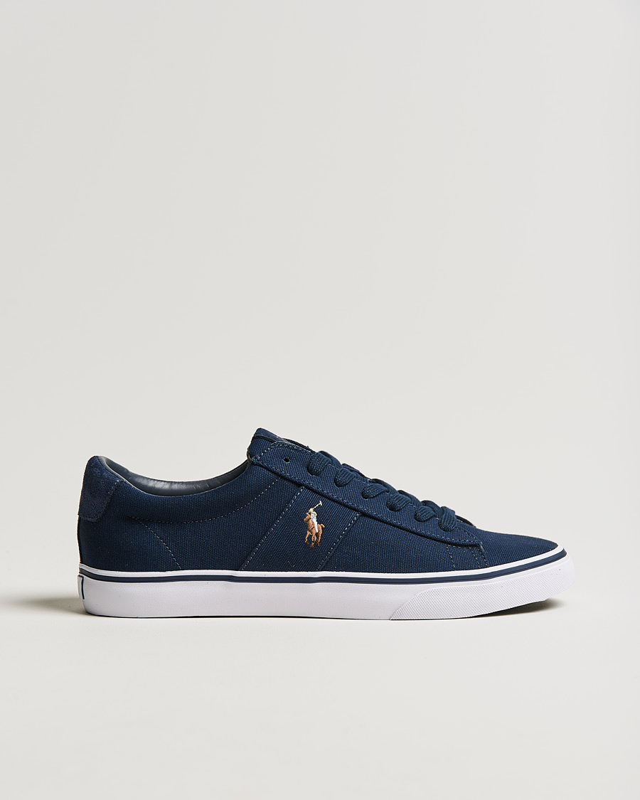 Herre | Polo Ralph Lauren Sayer Canvas Sneaker Aviator Navy | Polo Ralph Lauren | Sayer Canvas Sneaker Aviator Navy